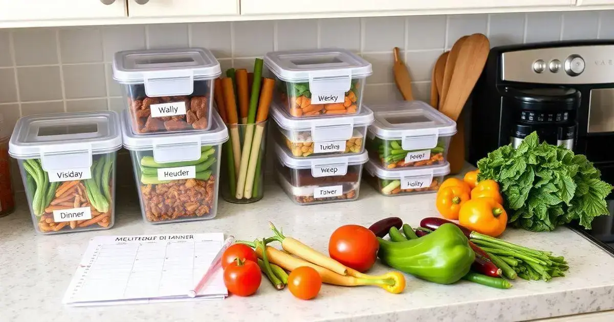How to Organize the Week’s Dinner