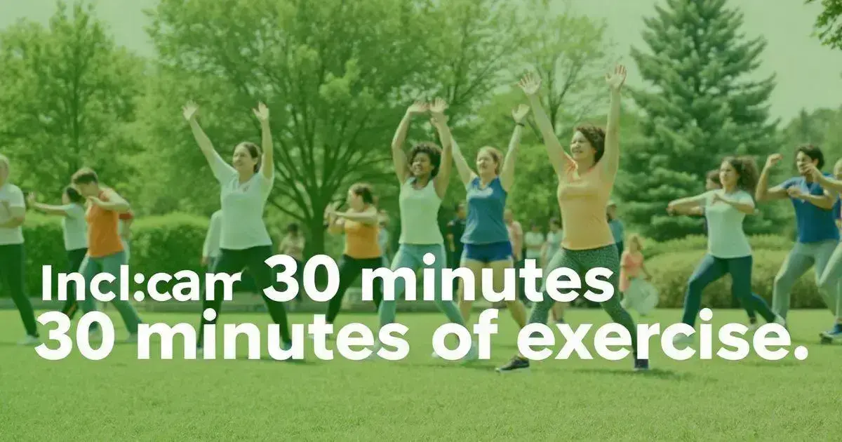 Incorporate 30 Minutes of Exercise into Your Daily Routine for Better Health