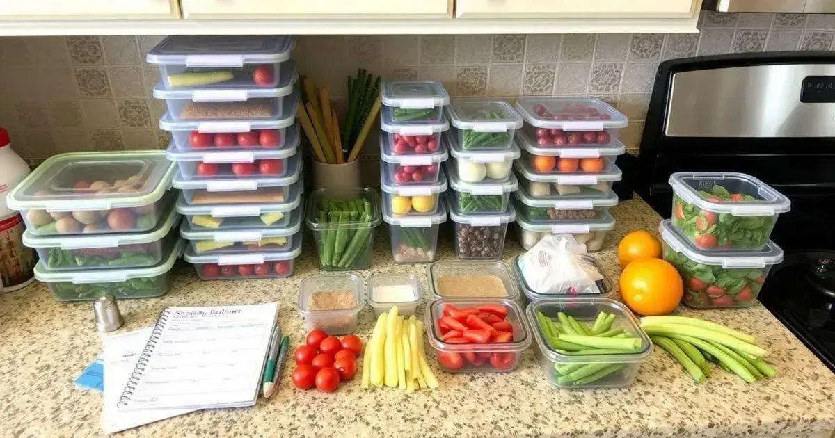 Tips for Meal Prepping on Sundays